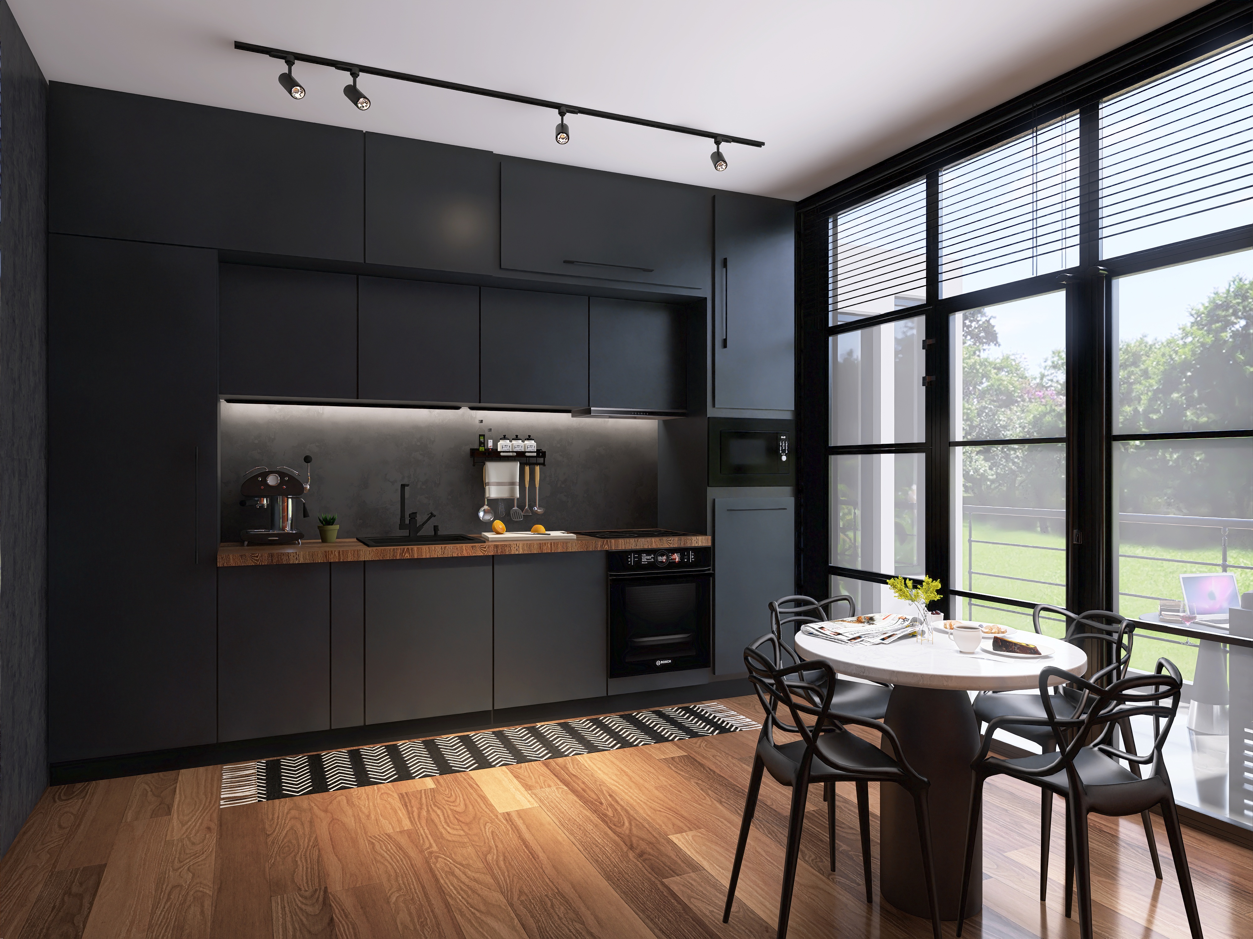 Projektbild von Industrial Style Küche  in Singen