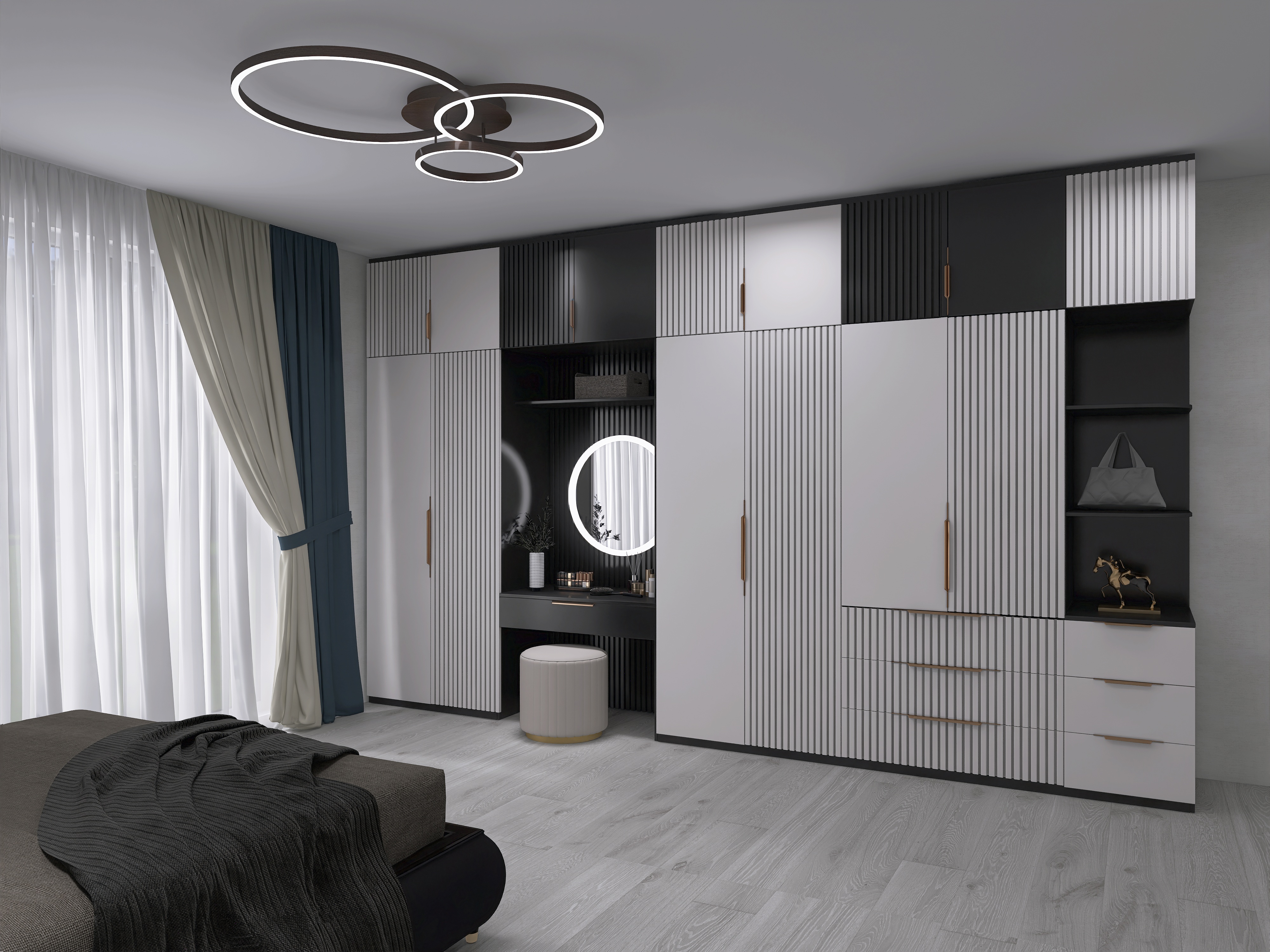 Projektbild von Modernes Schlafzimmer in Friedrichshafen