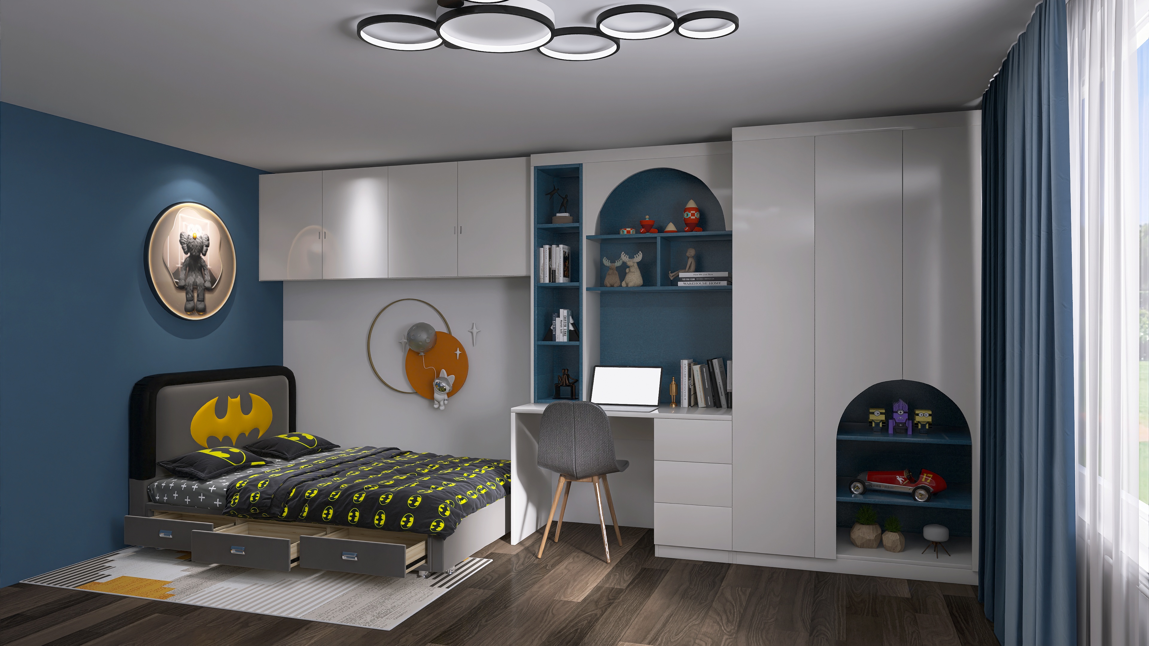 Projektbild von Superhelden Zimmer in Friedrichshafen